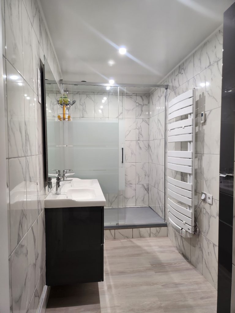 Salle de bain rénovée